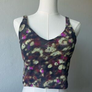 Lululemon Athletica Align Black Purple Tank Top Sports